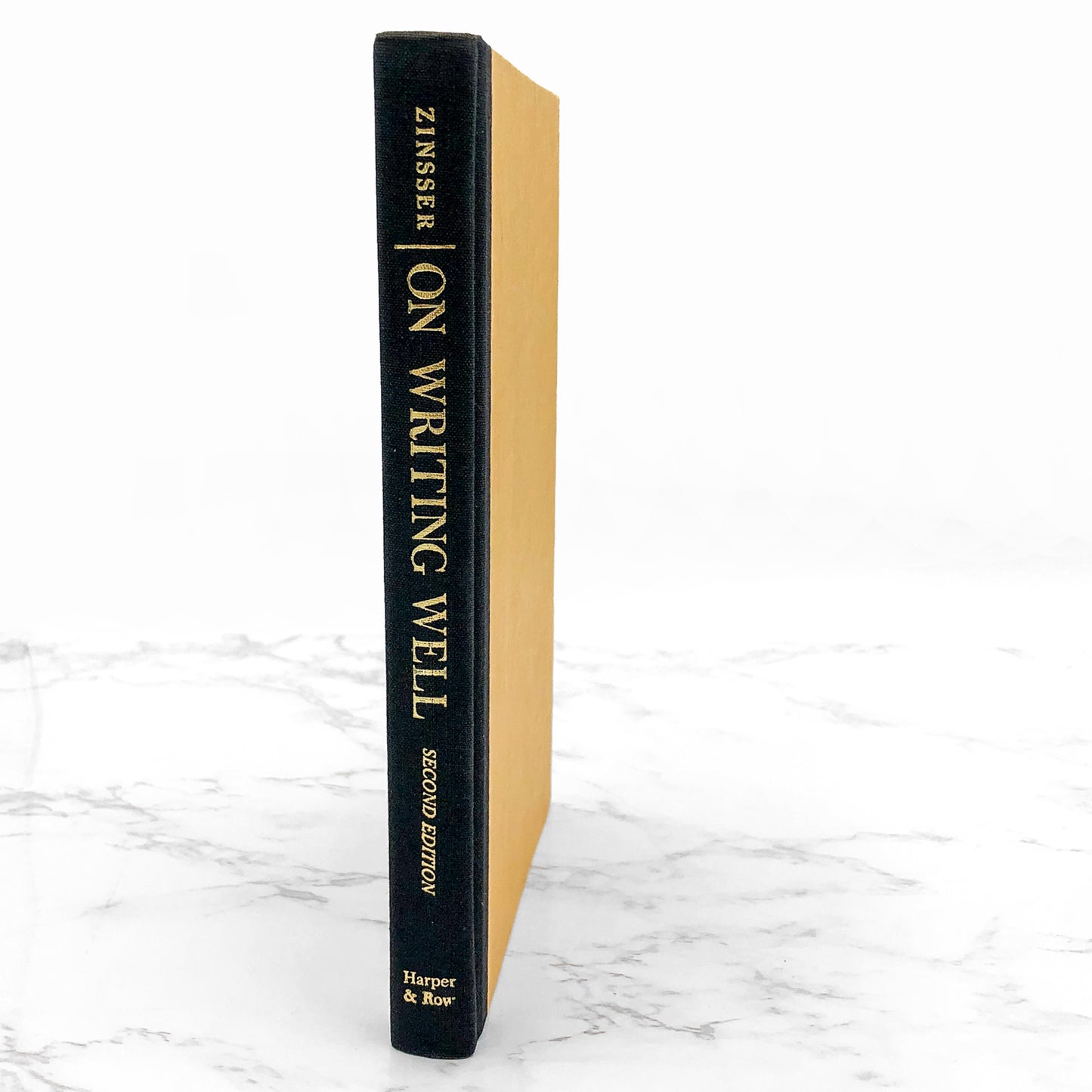 On Writing Well: An Informed Guide to Writing Nonfiction by William Zinsser [SECOND EDITION HARDCOVER] 1980 • Harper & Row