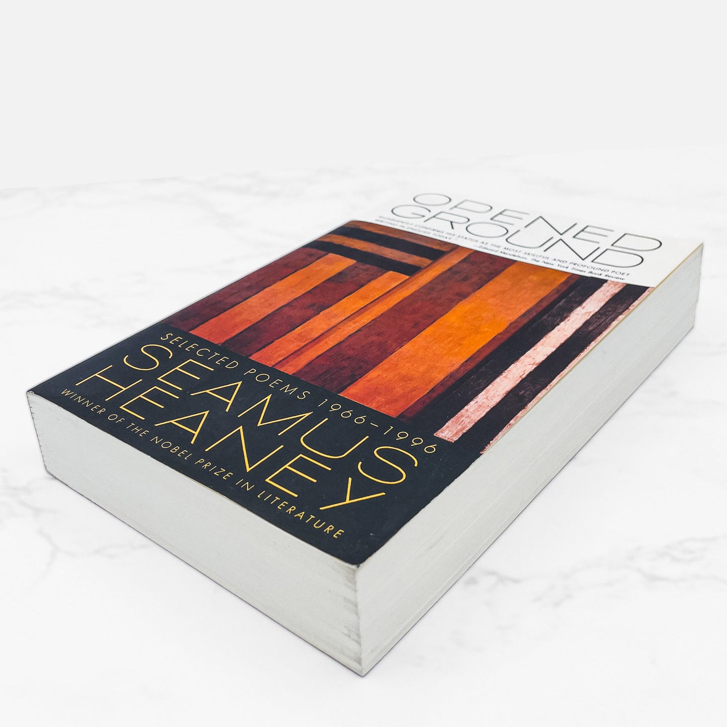 Opened Ground: Selected Poems 1966-1996 by Seamus Heaney [FIRST U.S. PAPERBACK PRINTING] 1998 • FSG