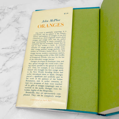 Oranges by John McPhee [FIRST EDITION] • 5th Printing / 1978 • Farrar Straus & Giroux