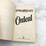 Ordeal by Linda Lovelace [FIRST PAPERBACK EDITION] 1981 • Berkley