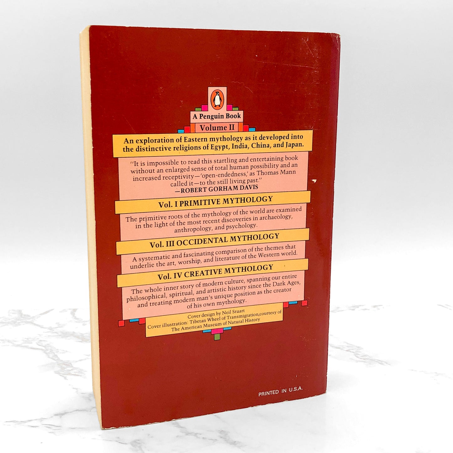 The Masks of God Vol. II - Oriental Mythology by Joseph Campbell [TRADE PAPERBACK] 1976 • Penguin