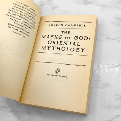 The Masks of God Vol. II - Oriental Mythology by Joseph Campbell [TRADE PAPERBACK] 1976 • Penguin