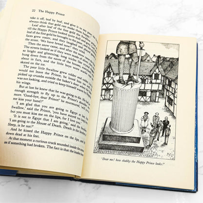 The Happy Prince: The Complete Fairy Tales & Other Stories by Oscar Wilde [U.K. ILLUSTRATED HARDCOVER OMNIBUS] 1980 • Octopus