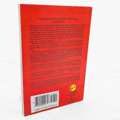 Otherwise Known as Sheila the Great by Judy Blume [FIRST PAPERBACK EDITION] 1976 • Dell-Yearling