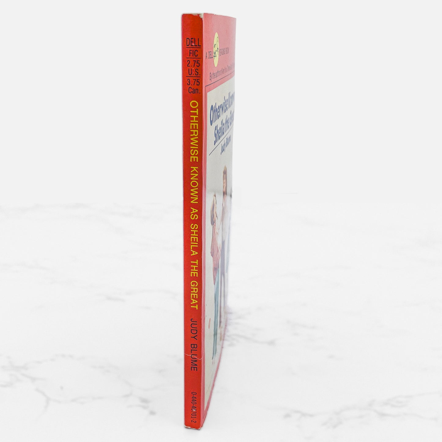 Otherwise Known as Sheila the Great by Judy Blume [FIRST PAPERBACK EDITION] 1976 • Dell-Yearling