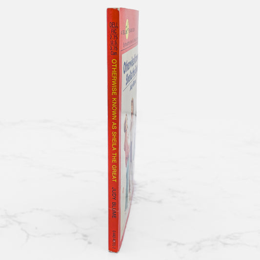 Otherwise Known as Sheila the Great by Judy Blume [FIRST PAPERBACK EDITION] 1976 • Dell-Yearling