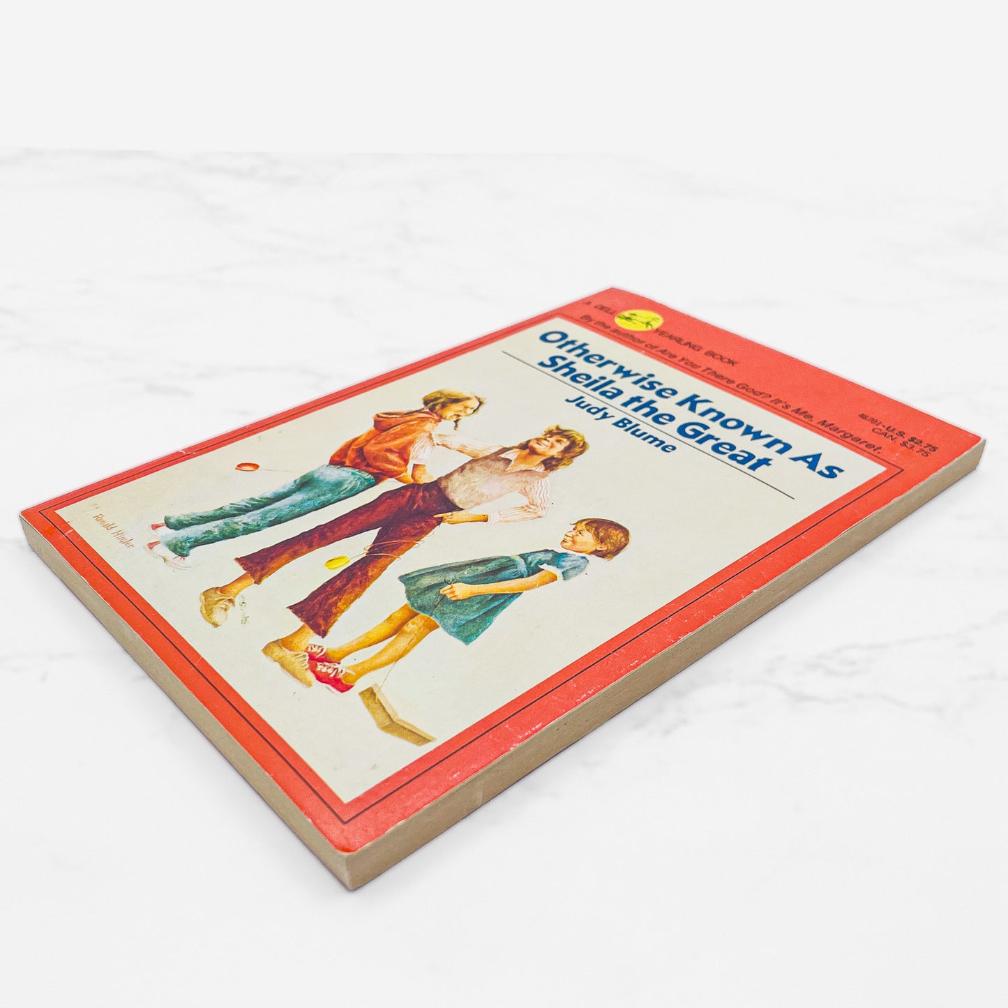 Otherwise Known as Sheila the Great by Judy Blume [FIRST PAPERBACK EDITION] 1976 • Dell-Yearling