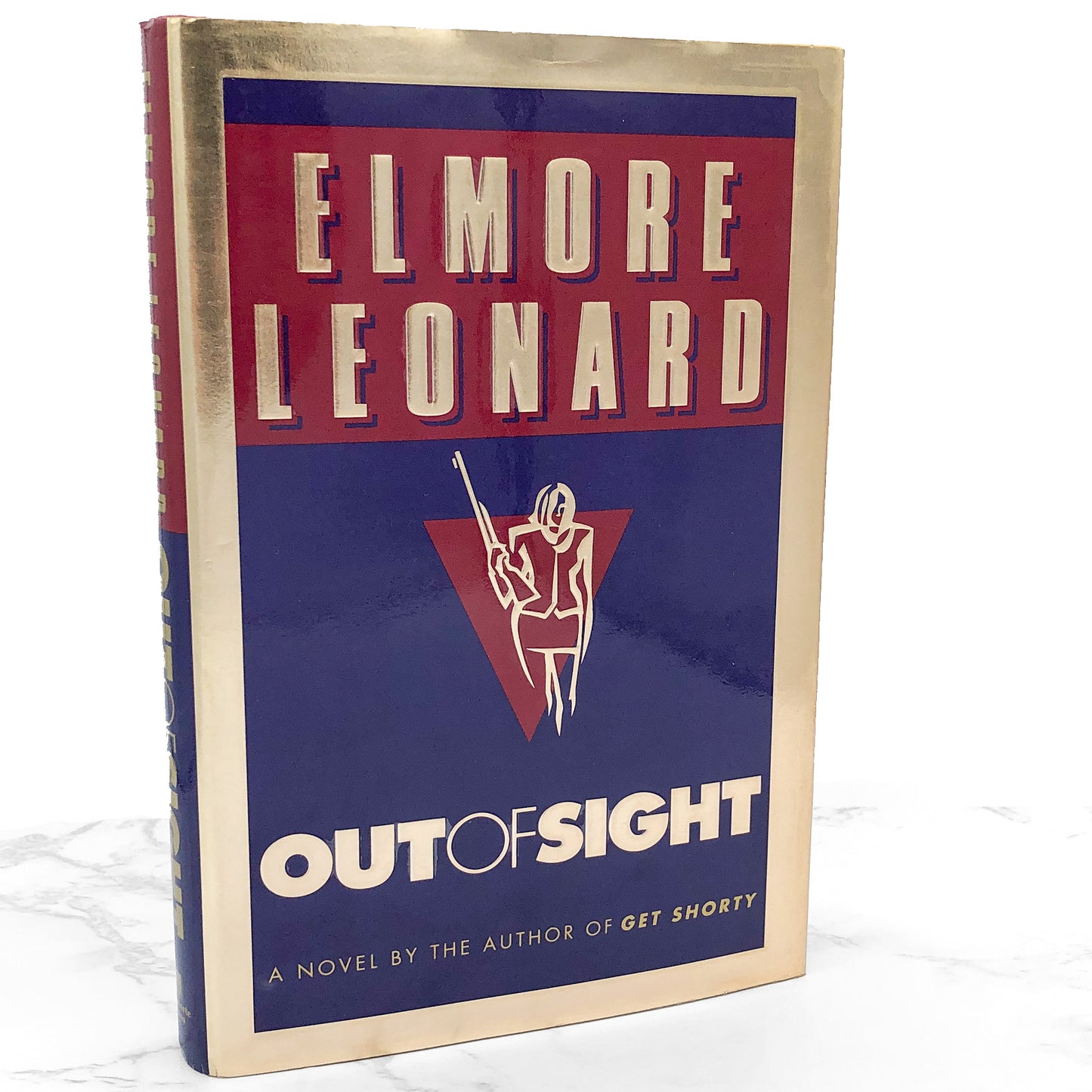 Out of Sight by Elmore Leonard [FIRST EDITION • FIRST PRINTING] 1996 • Delacorte Press