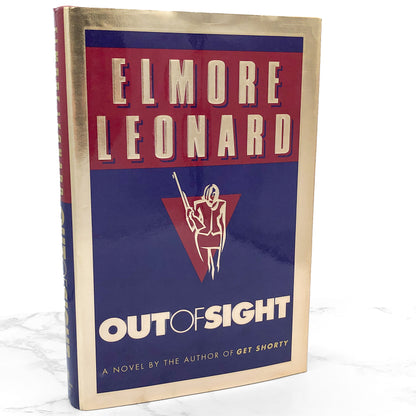 Out of Sight by Elmore Leonard [FIRST EDITION • FIRST PRINTING] 1996 • Delacorte Press