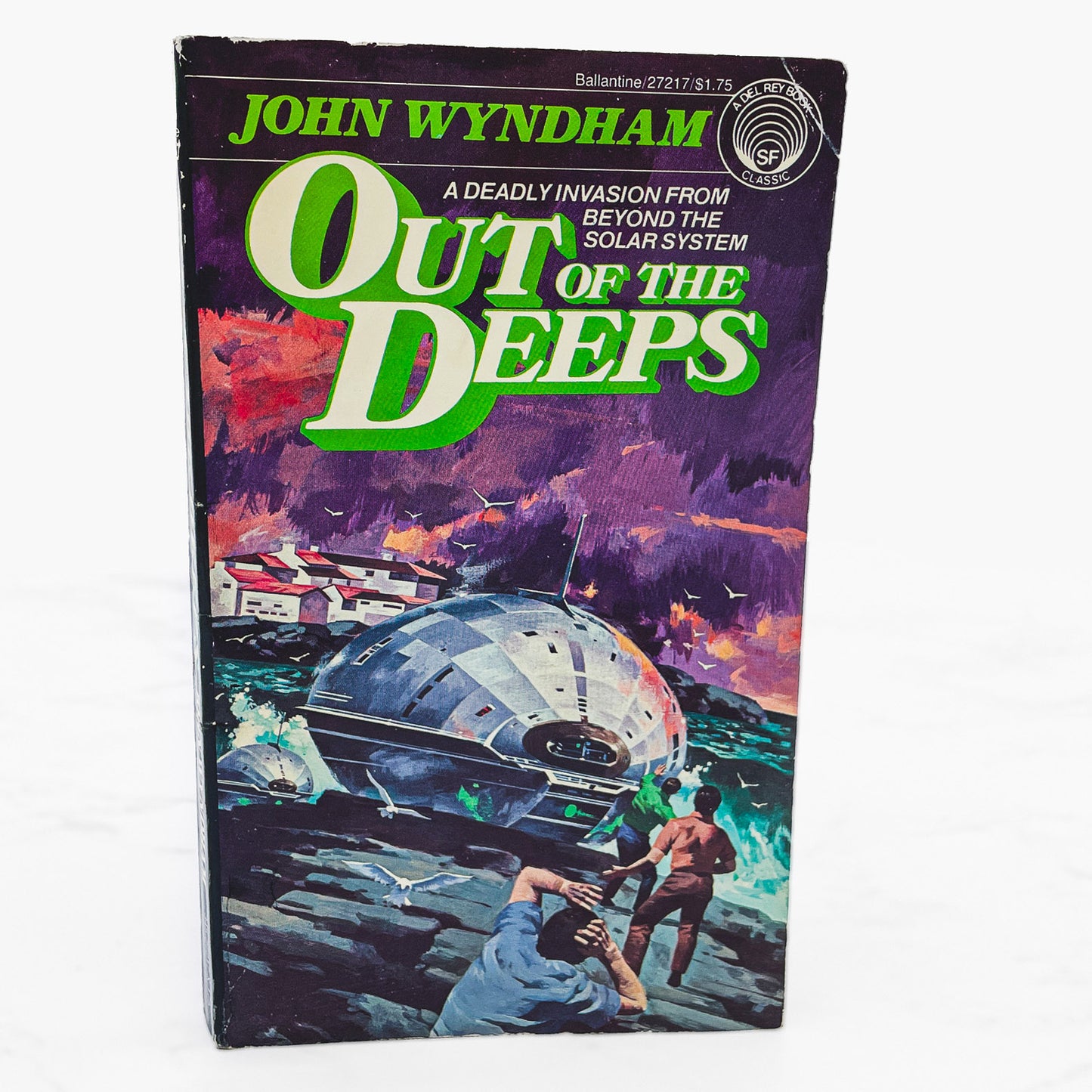 Out of the Deeps by John Wyndham [1977 PAPERBACK] • Del-Rey