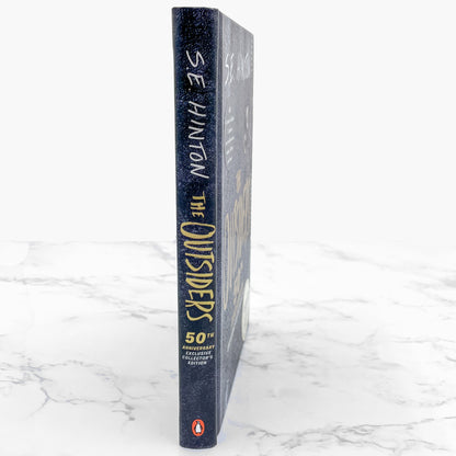 The Outsiders by S.E. Hinton SIGNED! [EXCLUSIVE COLLECTOR'S EDITION] 2017 • Rare 50th Anniversary Hardcover Variant • Penguin