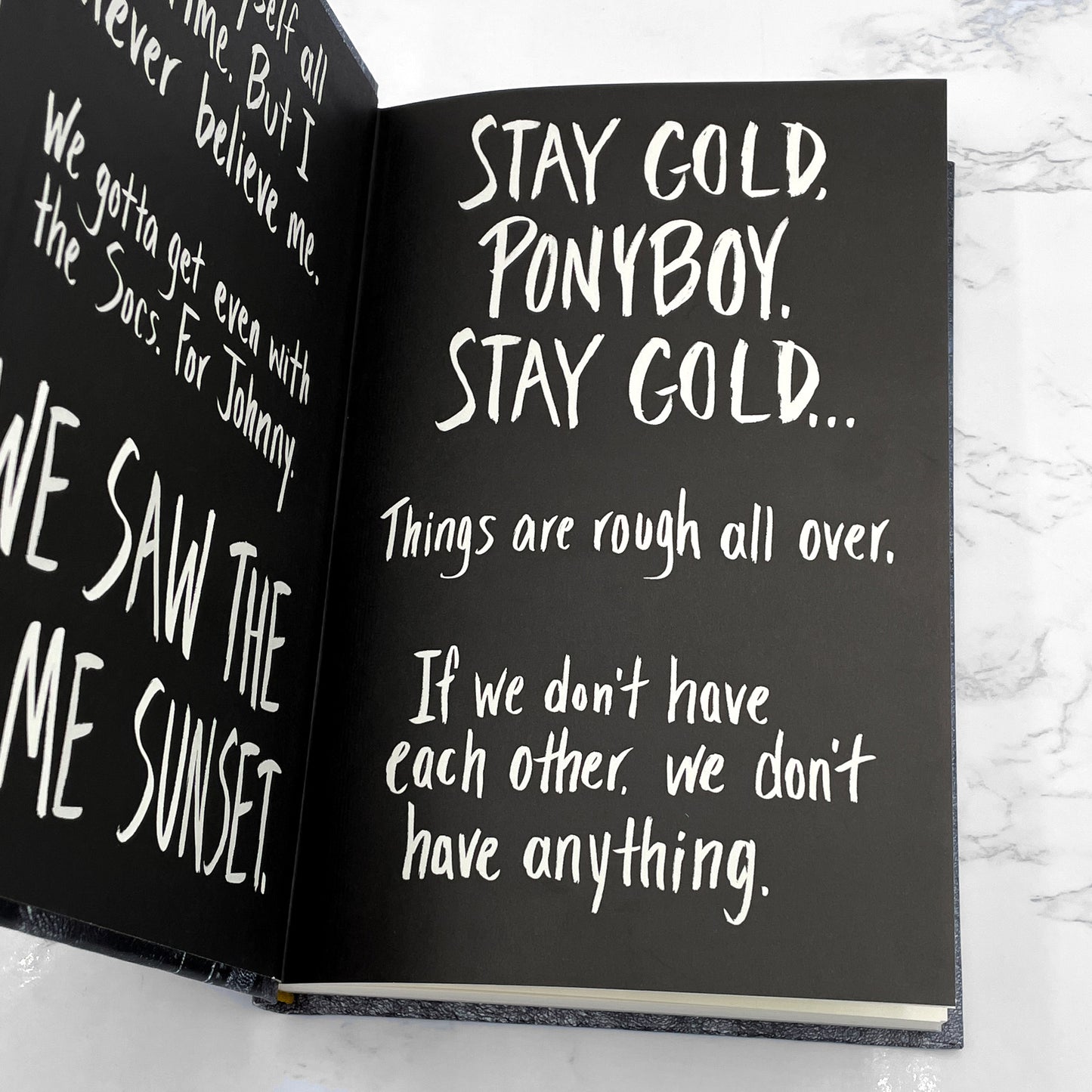 The Outsiders by S.E. Hinton SIGNED! [EXCLUSIVE COLLECTOR'S EDITION] 2017 • Rare 50th Anniversary Hardcover Variant • Penguin