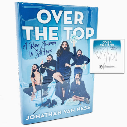 Over the Top: A Raw Journey to Self-Love by Jonathan Van Ness SIGNED! [FIRST EDITION] 2019