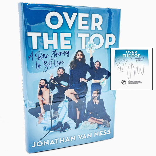 Over the Top: A Raw Journey to Self-Love by Jonathan Van Ness SIGNED! [FIRST EDITION] 2019
