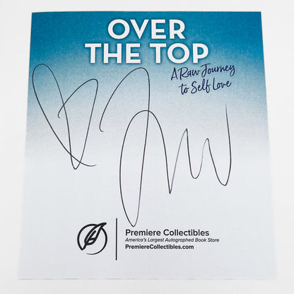Over the Top: A Raw Journey to Self-Love by Jonathan Van Ness SIGNED! [FIRST EDITION] 2019