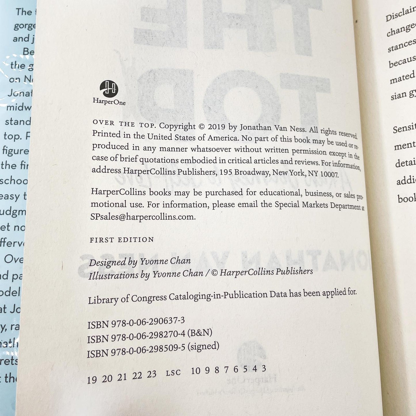 Over the Top: A Raw Journey to Self-Love by Jonathan Van Ness SIGNED! [FIRST EDITION] 2019