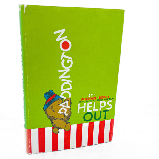 Paddington Helps Out by Michael Bond & Peggy Fortnum [U.S. FIRST EDITION] 1961 • Houghton Mifflin