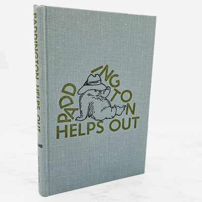 Paddington Helps Out by Michael Bond & Peggy Fortnum [U.S. FIRST EDITION] 1961 • Houghton Mifflin