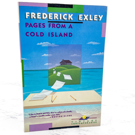 Pages from a Cold Island by Frederick Exley [TRADE PAPERBACK] 1988 • Vintage Contemporaries