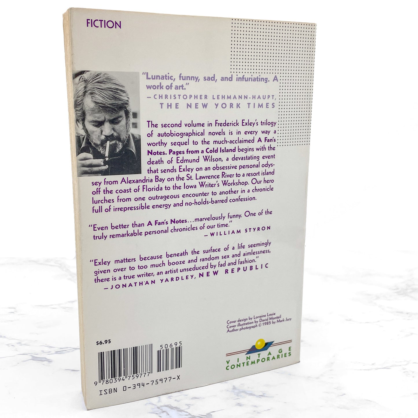 Pages from a Cold Island by Frederick Exley [TRADE PAPERBACK] 1988 • Vintage Contemporaries