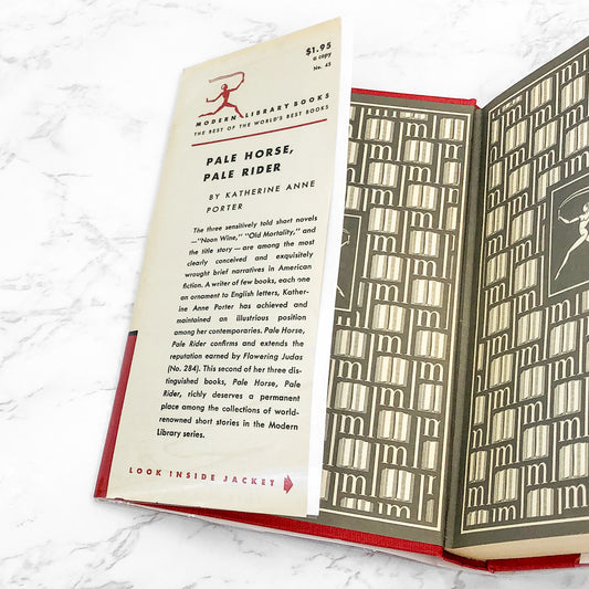 Pale Horse, Pale Rider by Katherine Anne Porter [1939 HARDCOVER] • The Modern Library #45