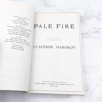 Pale Fire by Vladimir Nabokov [TRADE PAPERBACK] • Vintage International