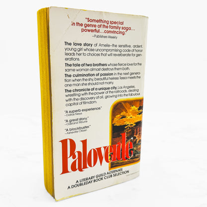 Paloverde by Jacqueline Briskin [FIRST PAPERBACK EDITION] 1980 • Warner Books