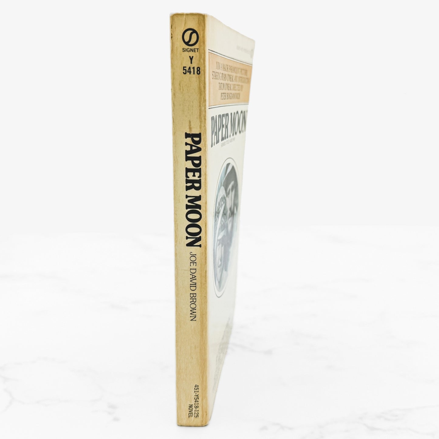 Paper Moon by Joe David Brown [FIRST PAPERBACK EDITION] 1973 • Signet • Movie Tie-In