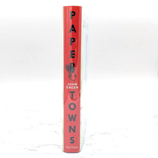 Paper Towns by John Green [FIRST EDITION • SECOND STATE] 2008 • Dutton