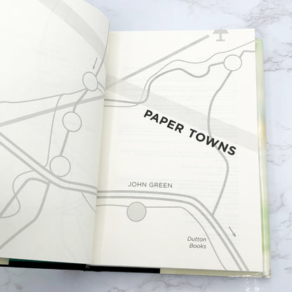 Paper Towns by John Green [FIRST EDITION • SECOND STATE] 2008 • Dutton