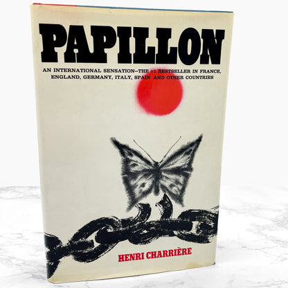 Papillon by Henri Charrière [U.S. FIRST EDITION] 1970 • William Morrow & Co.