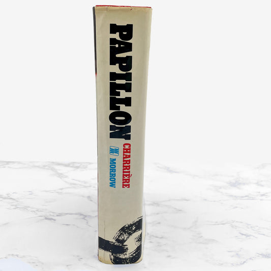 Papillon by Henri Charrière [U.S. FIRST EDITION] 1970 • William Morrow & Co.