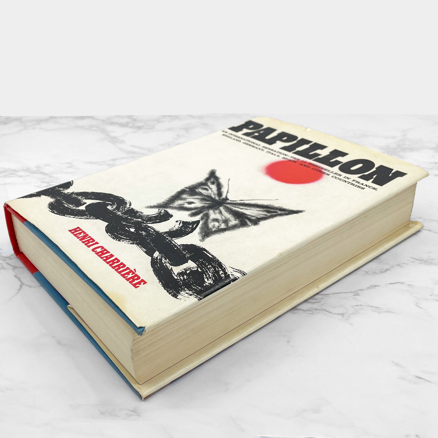 Papillon by Henri Charrière [U.S. FIRST EDITION] 1970 • William Morrow & Co.