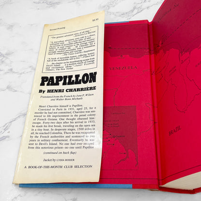 Papillon by Henri Charrière [U.S. FIRST EDITION] 1970 • William Morrow & Co.