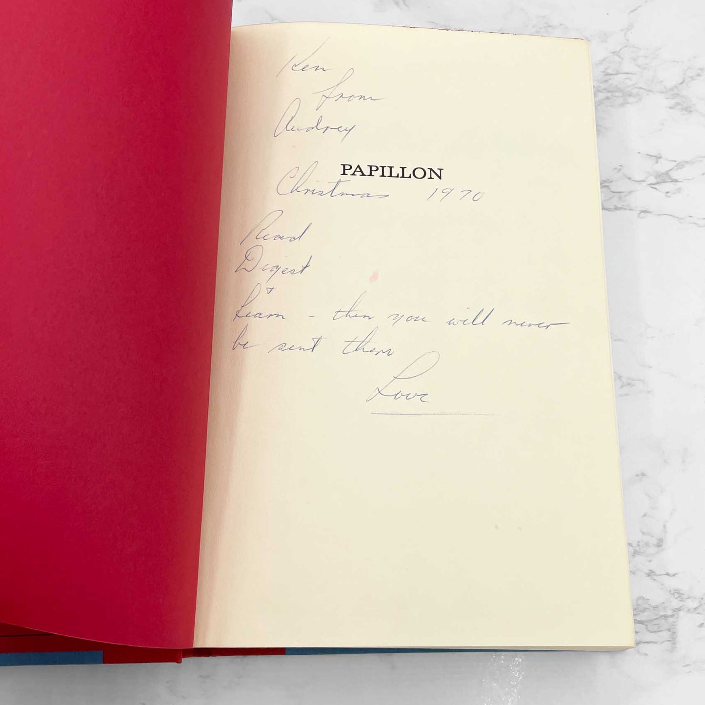 Papillon by Henri Charrière [U.S. FIRST EDITION] 1970 • William Morrow & Co.