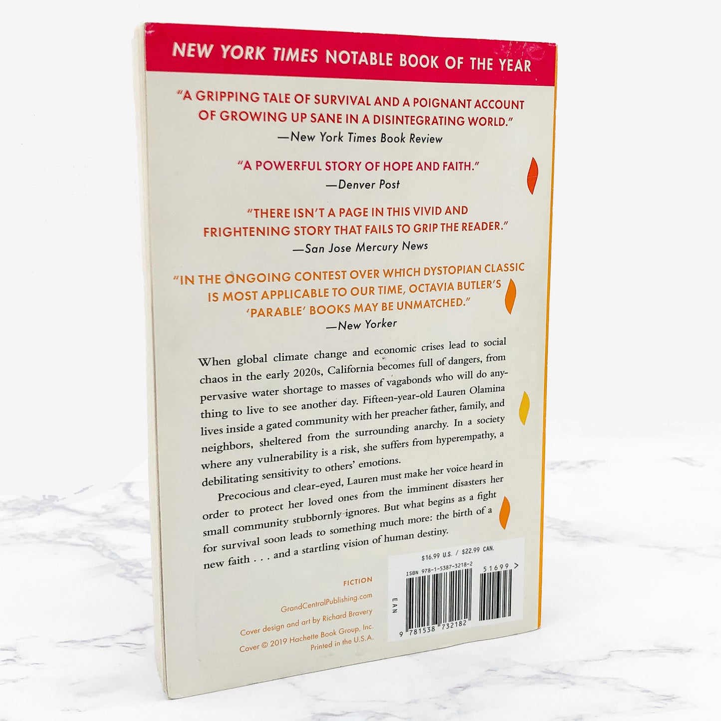 Parable of the Sower by Octavia E. Butler [TRADE PAPERBACK RE-ISSUE] • Grand Central