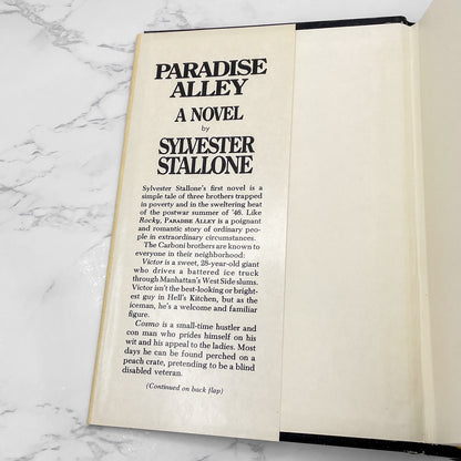 Paradise Alley: A Novel by Sylvester Stallone [1977 HARDCOVER] BCE • G.P. Putnam's Sons