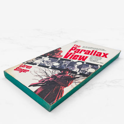 The Parallax View by Loren Singer [1974 PAPERBACK] • Dell • Movie Tie-in