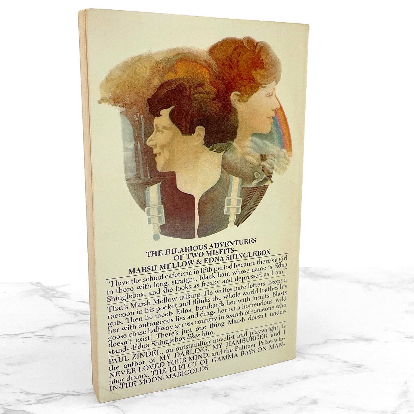 Pardon Me, You're Stepping on My Eyeball! by Paul Zindel [FIRST PAPERBACK EDITION] 1977 • Bantam