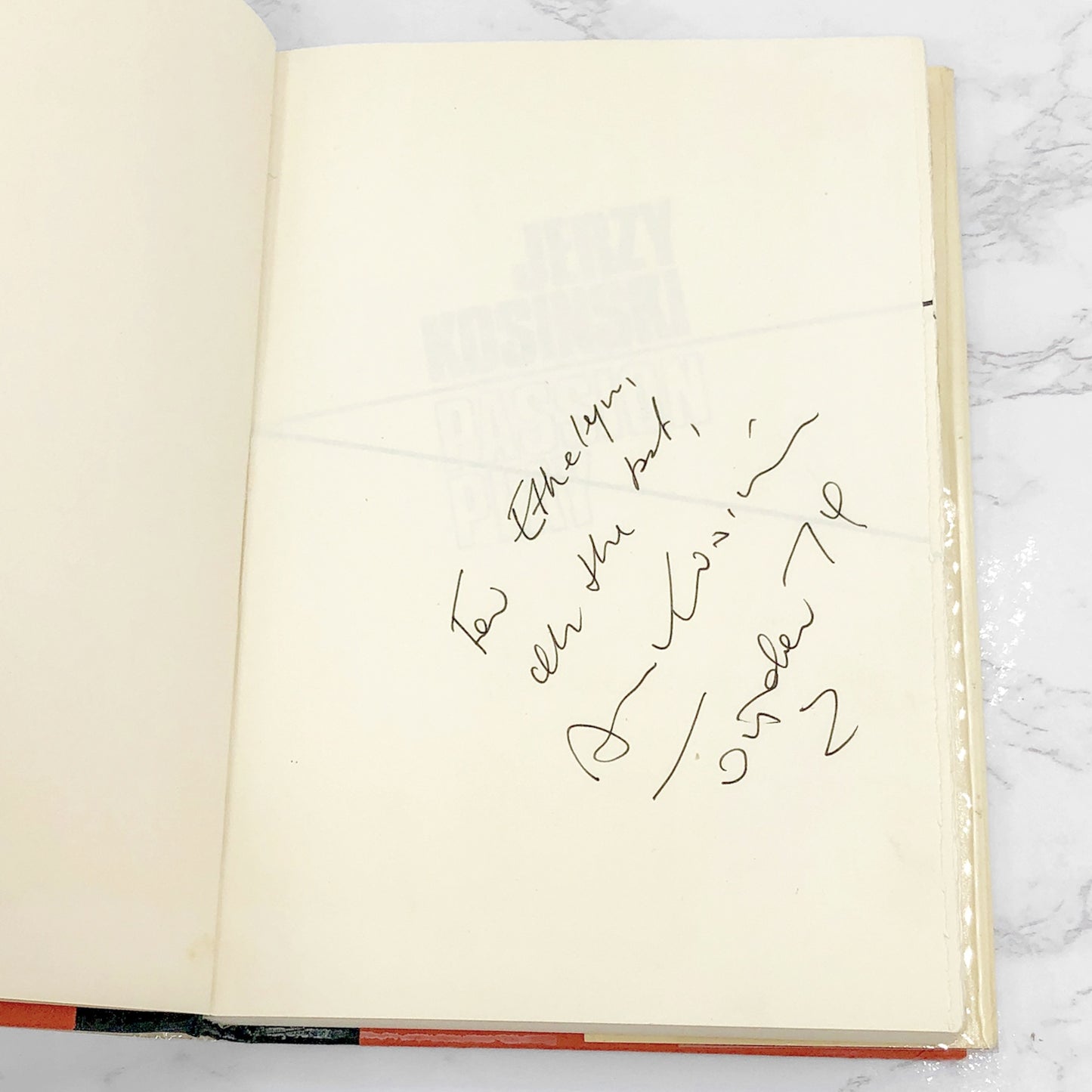 Passion Play by Jerzy Kosiński SIGNED! x2 [FIRST EDITION • FIRST PRINTING] 1979 • St. Martin's Press