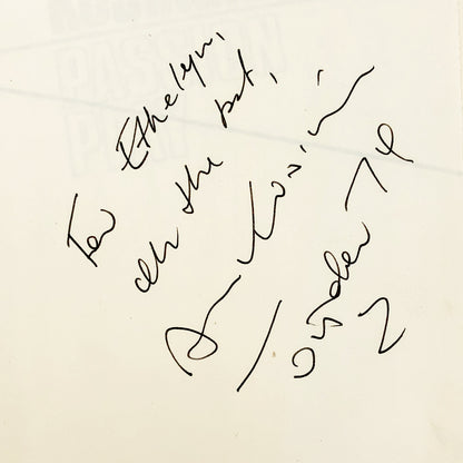 Passion Play by Jerzy Kosiński SIGNED! x2 [FIRST EDITION • FIRST PRINTING] 1979 • St. Martin's Press