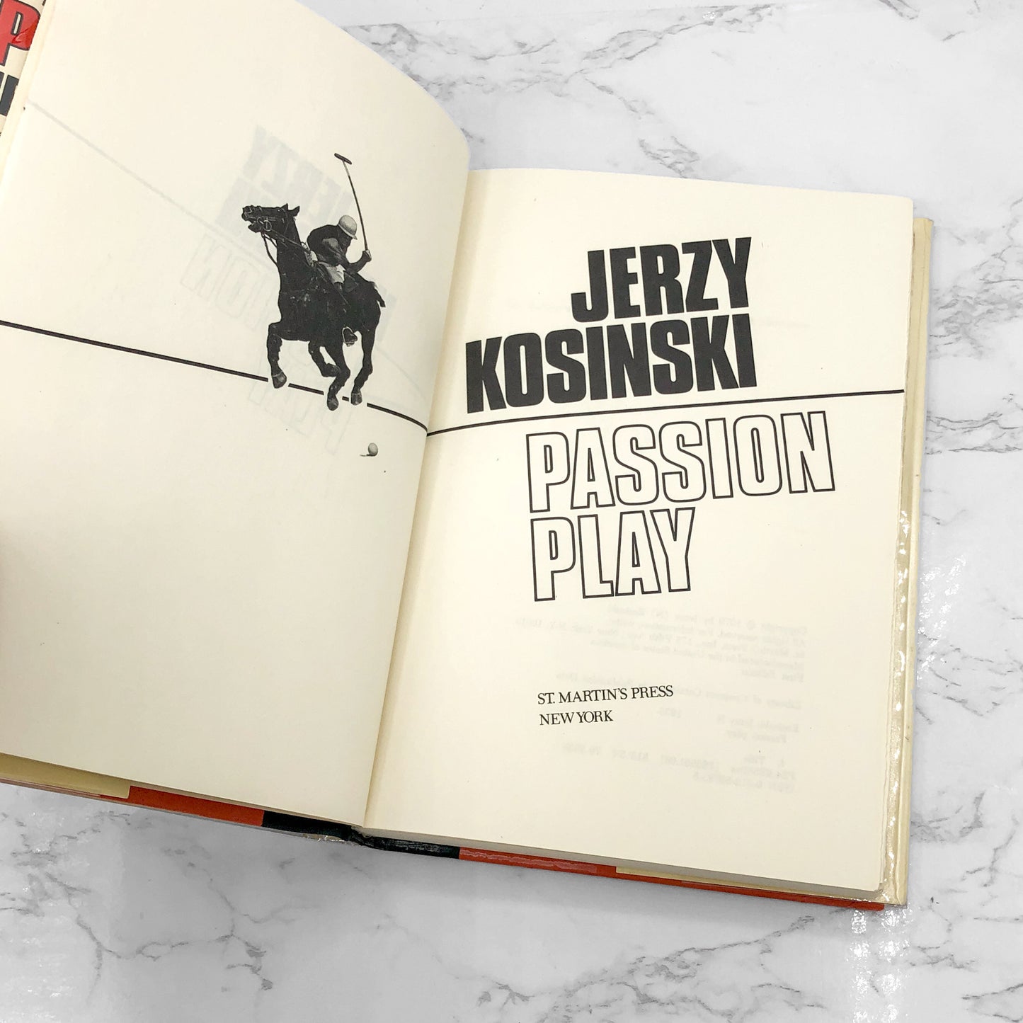 Passion Play by Jerzy Kosiński SIGNED! x2 [FIRST EDITION • FIRST PRINTING] 1979 • St. Martin's Press