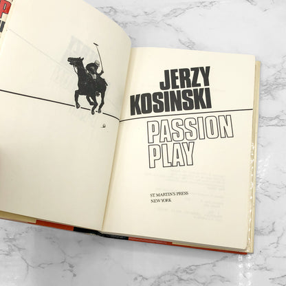 Passion Play by Jerzy Kosiński SIGNED! x2 [FIRST EDITION • FIRST PRINTING] 1979 • St. Martin's Press