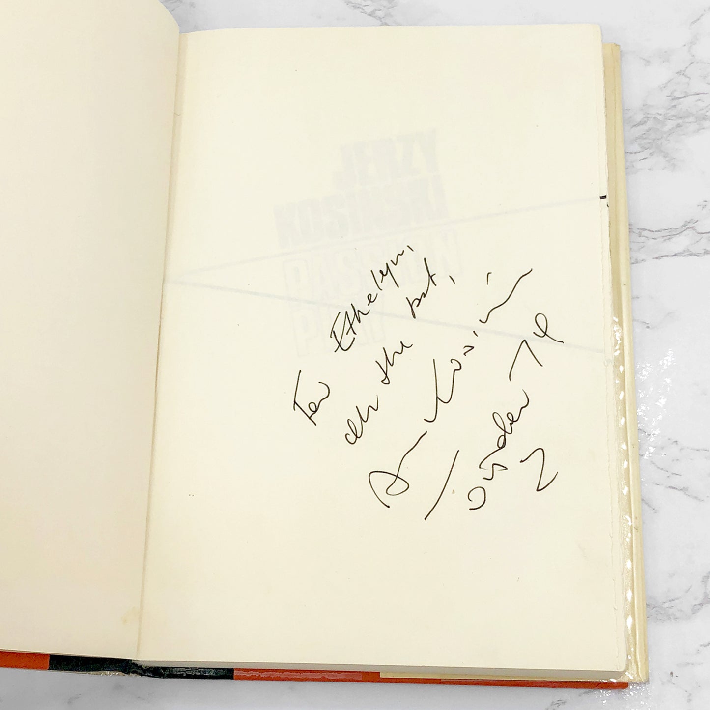 Passion Play by Jerzy Kosiński SIGNED! x2 [FIRST EDITION • FIRST PRINTING] 1979 • St. Martin's Press