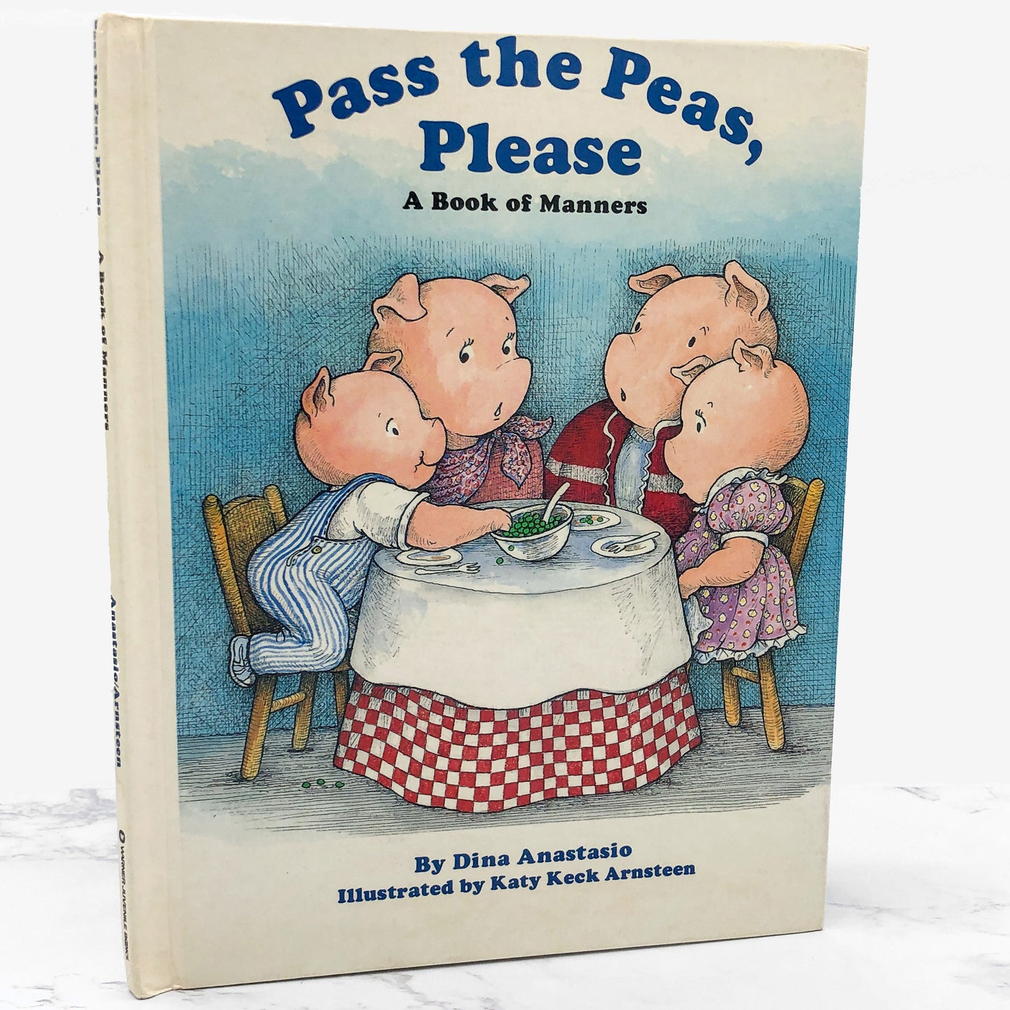 Pass the Peas, Please: A Book of Manners by Dina Anastasio & Katy Keck Arnsteen [FIRST EDITION] 1988 • *See Condition