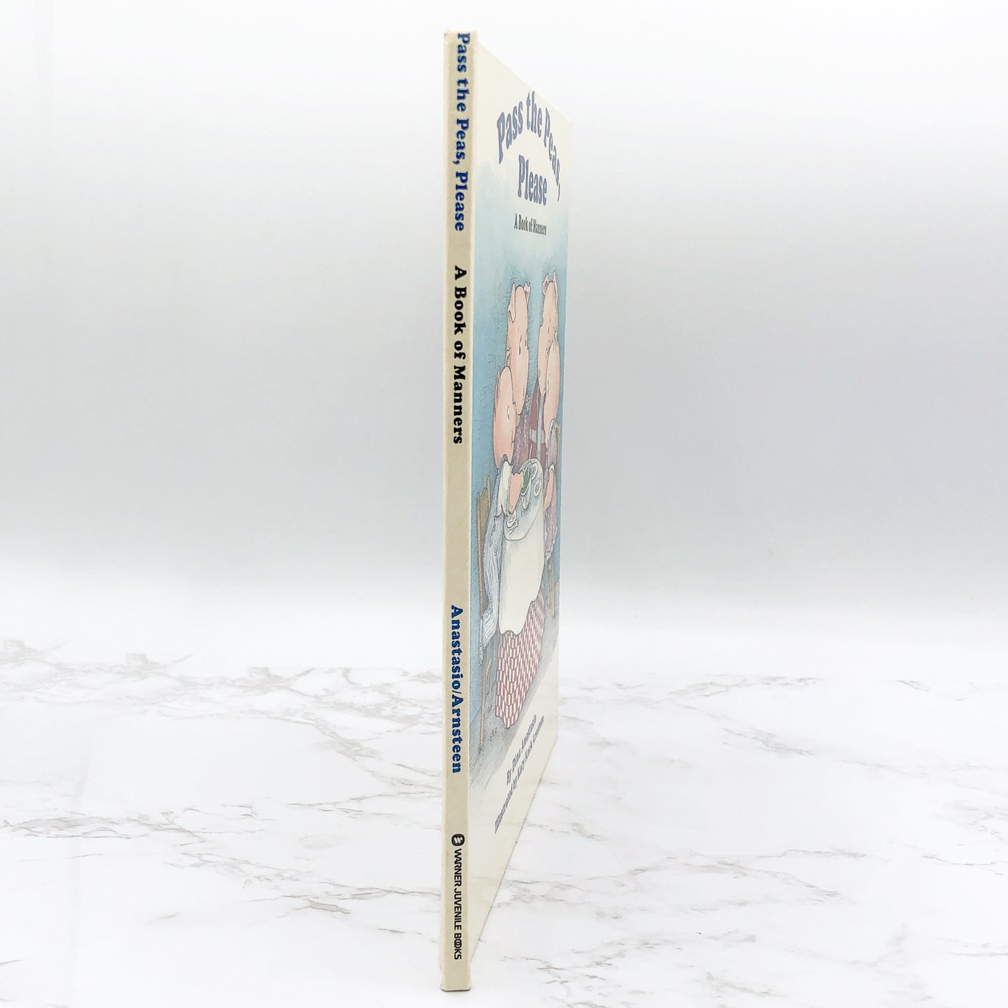 Pass the Peas, Please: A Book of Manners by Dina Anastasio & Katy Keck Arnsteen [FIRST EDITION] 1988 • *See Condition