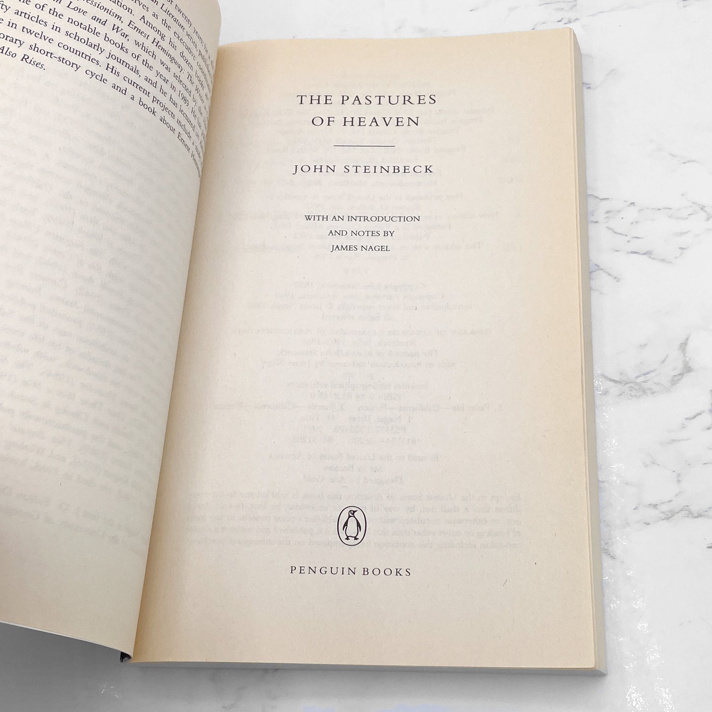 The Pastures of Heaven by John Steinbeck [TRADE PAPERBACK] 1995 • Penguin Books