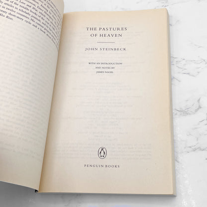 The Pastures of Heaven by John Steinbeck [TRADE PAPERBACK] 1995 • Penguin Books