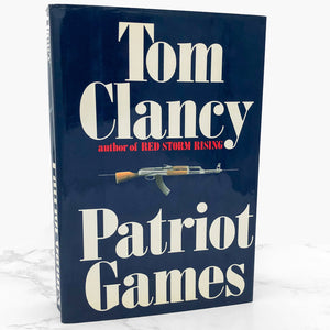 Patriot Games by Tom Clancy [FIRST EDITION • FIRST PRINTING] 1987 • G.P. Putnam's Sons