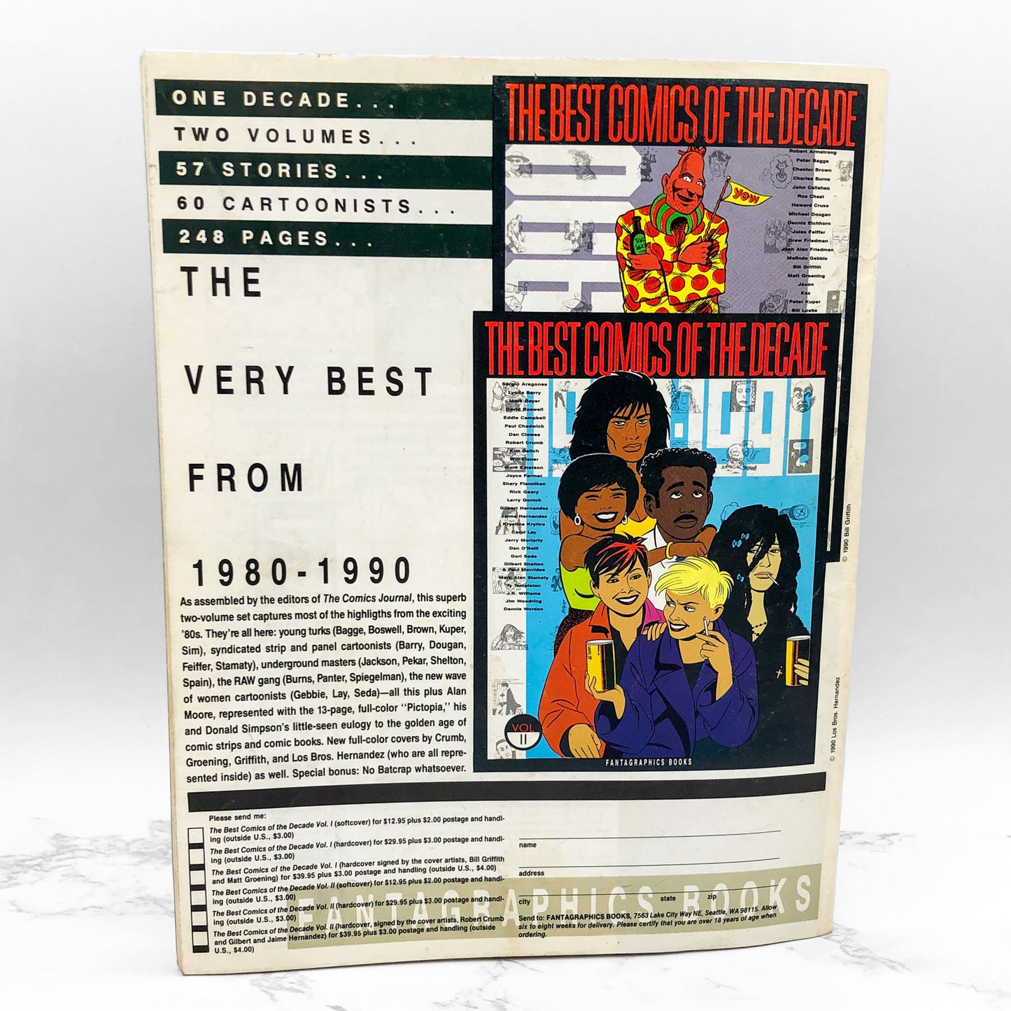 Pedestrian Vulgarity - A Collection of Comics by Dennis Worden [FIRST PRINTING] 1990 • Fantagraphics